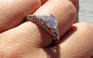 my beautiful engagement ring