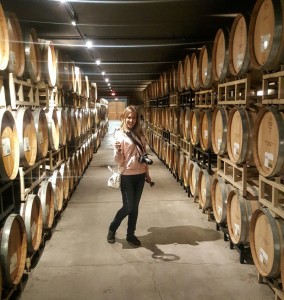 Willamette Valley Vineyards wine cellar